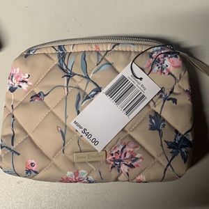 Vera Bradley small make up bag strawflowers